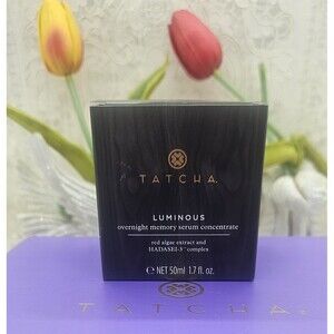 TATCHA Luminous Overnight Memory Serum Concentrate 1.7oz New in Box